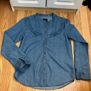 Beautiful denim blouse